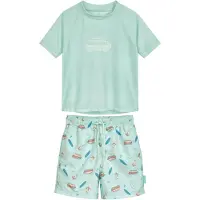 Playshoes UV-Schutz Bade-Set Surf-Bus Shorts in mint | Gr.: 110/116