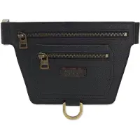 HUGO Gürteltasche mit Narbung und Hardware im Antik-Gold-Effekt Grösse ONESI