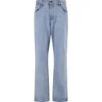 Urban Classics - Herren Heavy Ounce Straight Fit Jeans - NEW LIGHT BLUE WASHED - W30