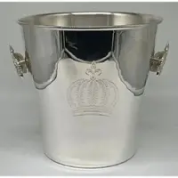 Harald Glööckler Pompöös by Casa Padrino Luxus Barock Champagnerkühler Silber H. 23 cm - designed by