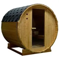 DM Duschmeister Outdoor Fasssauna XL Sano.. - Duschmeister Sauna