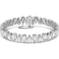 Swarovski Armband - Millenia Pear cut Rhodium plated - Gr. M - in Weiß - für Damen
