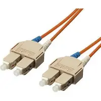 Equip SC/SC 62.5/125m 1.0m 1m SC Orange Glasfaserkabel SC/S Optical Fiber Patch Cord OM1 (253321)