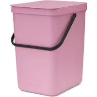 Brabantia Recyclingbehälter Sort & Go 25 l, Rosa