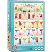 Eurographics Cocktails 1000pcs, 1000 Stück(e), Speisen und Getränke