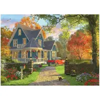 Eurographics Blaues Landhaus Puzzle 1000 Teile