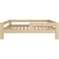 Need Sleep Montessori Bett Kinder Kinderbett 90x200 cm mit Rausfallschutz und Lattenrost Juniorbett Kleinkind Kleinkindbett Jugendbett für Mädchen und