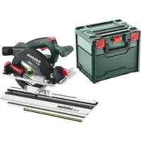 Metabo KS 18 LTX 57 BL Akku Handkreissäge 18 V 57 mm + KFS 44 Kappschiene 440 mm ( 691223000 ) + Metabox - ohne Akku, ohne Ladegerät