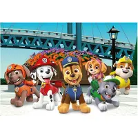 Clementoni -Puzzle 104 Maxi SuperKolor Paw Patrol 23755