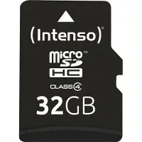 Intenso 32 GB microSDHC Karte Class 4 inkl. SD-Adapter