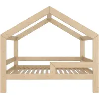 Need Sleep NeedSleep Hausbett 80x160 cm mit Rausfallschutz Symmetrisch
