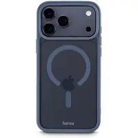 Hama Handyhülle "Frame Protect" f iPhone 17 Pro Max, magnetisch, durchsichtig,Bl