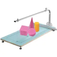 Happyment Styroporschneider Rund – Foamschneider – Schaumstoffschneider – Hot Wire Foam Cutter – Mit Heizdraht – Für Styroporformen & Modellbau – Blau