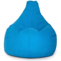 Hannah Home , Damla - Turquoise, Sitzsack, Türkis, 80 x 30 x 75 cm
