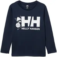 Helly Hansen K HH Tech Graphic LS TOP navy (598) 3