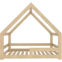 Need Sleep NeeSleep Hausbett 90x200 cm mit Rausfallschutz Symmetrisch
