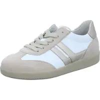 Gabor Fashion Damen-Sneaker Beige-Weiß, Farbe:beige/schlamm, UK Größe:81/2