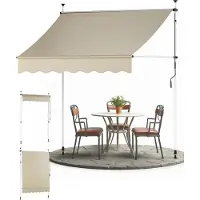 Sol Royal Klemmmarkise 2m breit ohne Bohren SolVision BM3, Beige