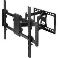 Happyment TV-Wandhalterung Fioren – Für 30"-85" – Drehbar & Neigbar – Ultra Slim & Platzsparend – Schwarz
