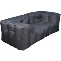 Bananair Outdoor Sofa Modular Wasserdicht Anti-UV 90x180 cm dunkelgrau