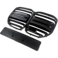 Happyment Stoßstangenr GT Luxtra für BMW 4er G22/G23 (2021–2023) – Glänzend Schwarz – M Performance Stil – Hochwertige Front-Nierengrill – Perfekte Passform – Autozubehör