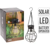 Wehkamp.Nl Solar-Hängelampe Metall mit 10 LEDs