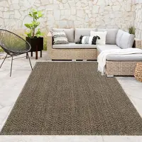 Paco Home Outdoor Indoor Loop Teppich Wetterfest Terrasse Küche Natur weiche Struktur Grün Grösse 240x340 cm