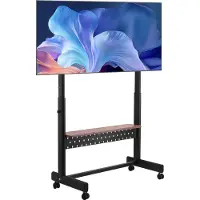Vevor rollbarer TV-Ständer TV-Wagen für 1397-2540 mm Bildschirme