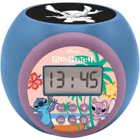 Disney Stitch Projektionswecker mit Timer & 3-Farben-Projektion
