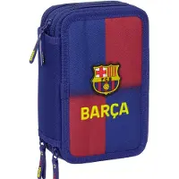 Safta Fc Barcelona Home Kit 25/26 Triple Mäppchen 36 Stücke Blau Mann Blau One Size
