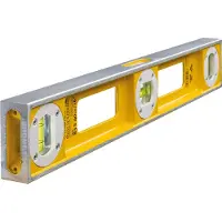 Stabila 02542, Wasserwaage, 0,4 m, Gelb, 0,5 mm/m, Aluminium