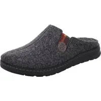 Rohde Pantoffeln Asiago 7142 Herren Anthracite-Schuhgröße 44