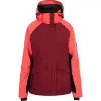 Dlx - "Ursula" Skijacke für Damen TP6133 (S) (dunkele Kirsche)
