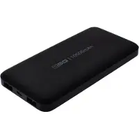 2GO 795944, 10000 mAh, Lithium Polymer (LiPo), Schwarz