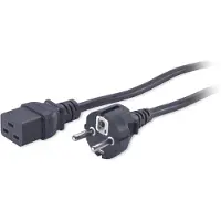 Schneider Electric Stromkabel - AP9875 - C19 auf CEE/7 Schuko, 2,5 m