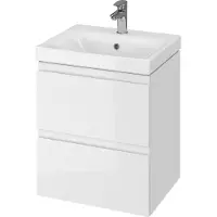 Cersanit Moduo Set 983 slim 50 weiß DSM Unterschrank + Waschbecken S801-229-DSM