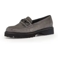Gabor 35.243.19, Slipper & Mokassin in Schwarz, kombiniert für Damen, Größe 42