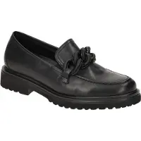 Gabor 72.554 Damenschuhe - elegante Slipper - Halbschuhe schwarz Elegant NEU