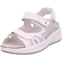 Waldlaufer Damen Outdoorsandalen Maila 32993-4.5, 32993-5, 32993-5.5, 32993-6, 32993-6.5, 32993-7, 32993-7.5 WDL-798001-100 weiss/silber 6.5