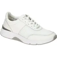 Rollingsoft Sneaker 86.897.50, Mesh/ Glattleder, Weiß, Fußbett zum Wechseln 40