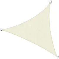 Sol Royal SolVision HS9 Sonnensegel 300x300x300cm dreieckig Creme HDPE