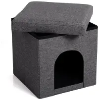 OEM Graue multifunktionale Hundekatzenbox 37x37x38 cm