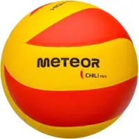 Meteor - "Chili" PolyurethanVolleyball Mini PP182 (Einheitsgröße) (Rot/Gelb)