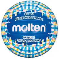 Molten - "1300" Volleyball Strand PP1178 (5) (Blau)