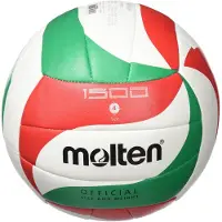 Molten - Kunstleder Volleyball PP166 (4) (Rot/Weiß/Grün)