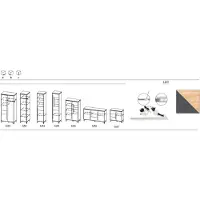Xl Moebel Gmbh Edle Designer Wohnwand Grau Beige Wohnwände Vitrine Kommode Wohnzimmer Set 4tlg.