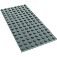 LEGO 1x Bau Platte 8x16 beidseitig bebaubar neu-dunkel grau 70323 4654613 92438
