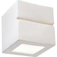 Sollux Wandleuchte Keramik LEO LINE 1xE27 15W Keramik 14x14x14cm
