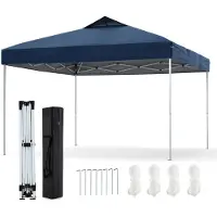 Northix 3 x 3 m wasserdichter Pop-Up-Pavillon, UV 50+ Schutz