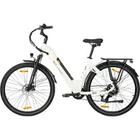 TTGO C3 SE E-Bike 28" Aluminiumlegierungsrahmen 36V20AH Akku Shimano 7-Gang-Schaltung 80KM-120KM Max. Reichweite Weiß